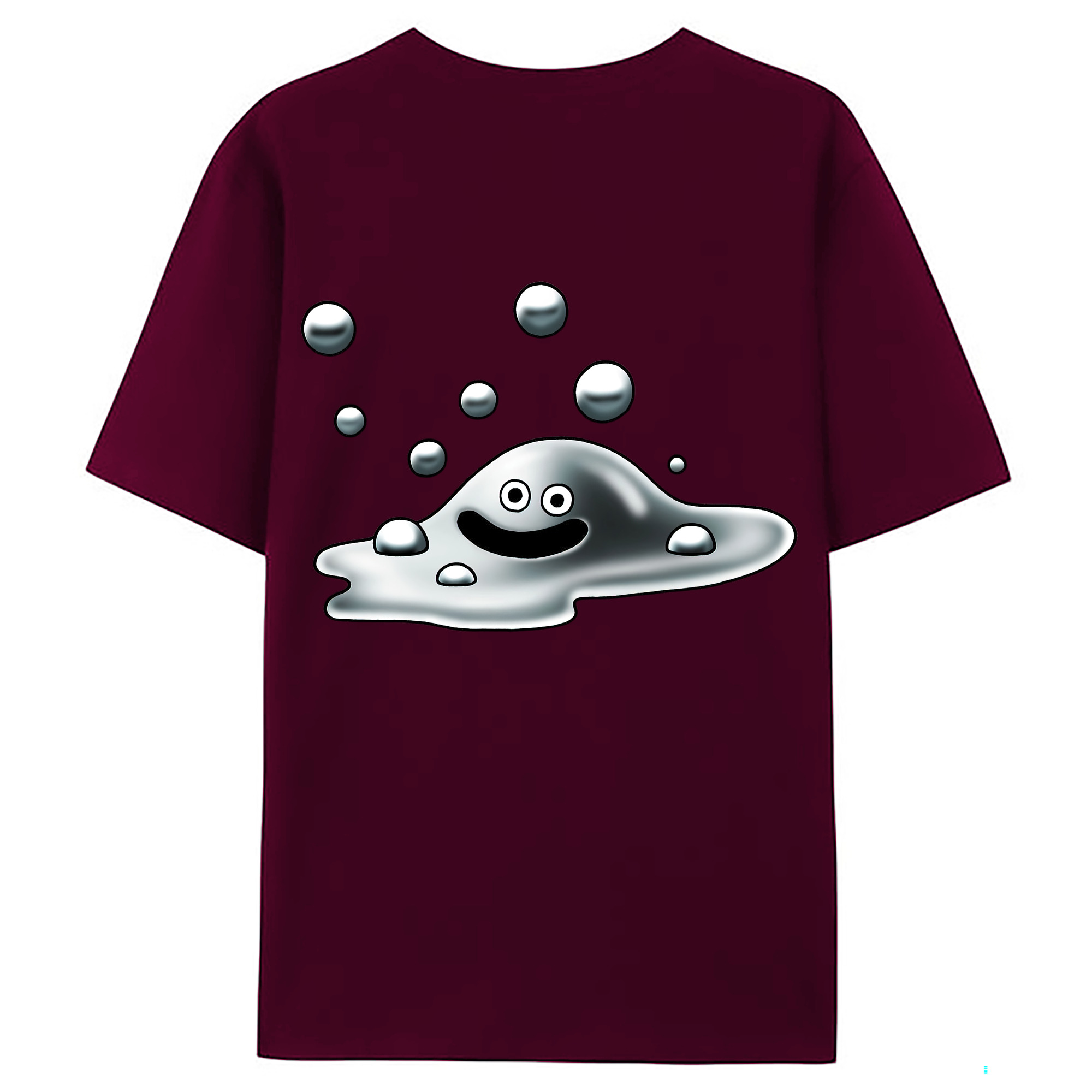 （画像用） ドラゴンクエスト Doragon Kuesuto Dragon Quest レディース半袖Tシャツ(バックプリント)
